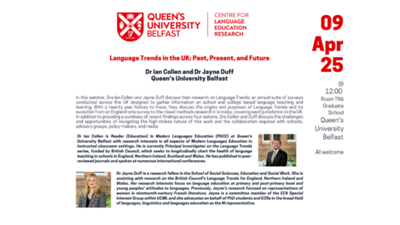 Language Trends seminar graphic